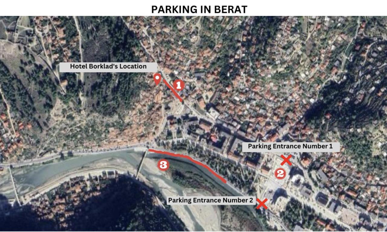 Hotel Borklad Berat Dış mekan fotoğraf